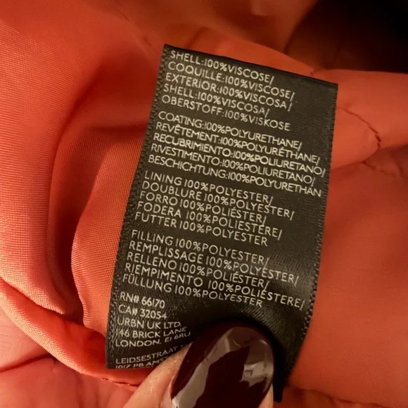 We The Free Black Leather Bomber Jacket - Picture 3 of 7